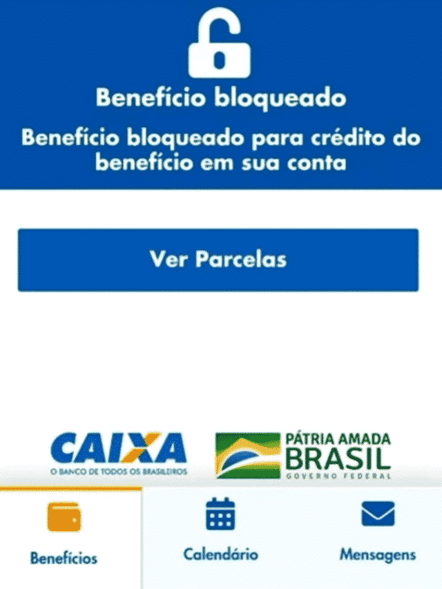 Benefício bloqueado para crédito do Auxílio Brasil