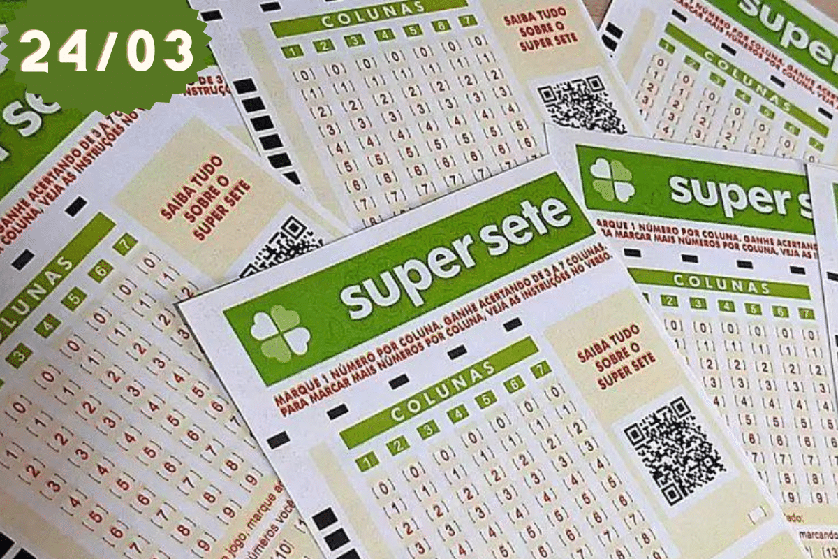 SUPER SETE 374: RESULTADO de hoje (24/03), sexta-feira 3 SUPER SETE 374: RESULTADO de hoje (24/03), sexta-feira
