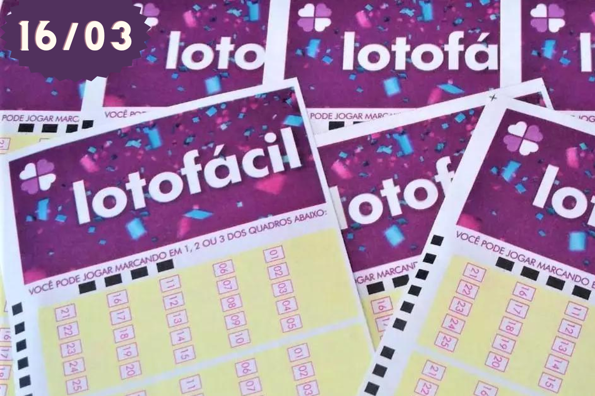 LOTOFÁCIL 2764: RESULTADO de hoje (16/03), quinta-feira 3 LOTOFÁCIL 2764: RESULTADO de hoje (16/03), quinta-feira