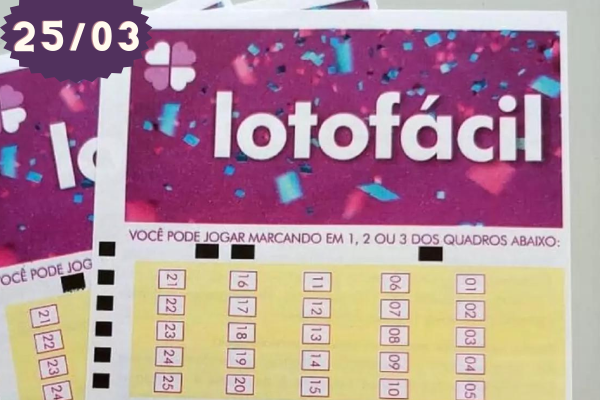 LOTOFÁCIL 2772: RESULTADO de hoje (25/03), sábado 2 LOTOFÁCIL 2772: RESULTADO de hoje (25/03), sábado