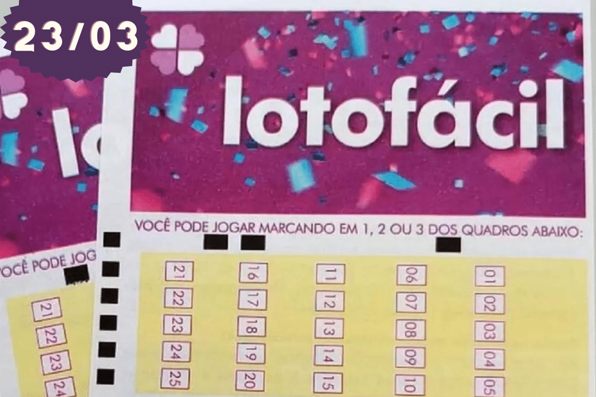 LOTOFÁCIL 2770: RESULTADO de hoje (23/03), quinta-feira 6 LOTOFÁCIL 2770: RESULTADO de hoje (23/03), quinta-feira