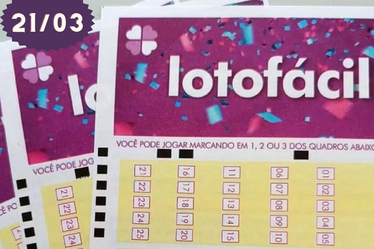 LOTOFÁCIL 2768: RESULTADO de hoje (21/03), terça-feira 10 LOTOFÁCIL 2768: RESULTADO de hoje (21/03), terça-feira