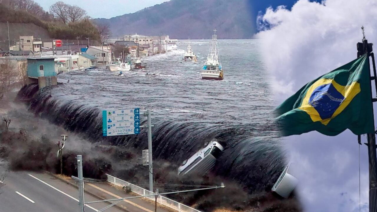 Tsunami no Brasil será que a sua cidade seria atingida?