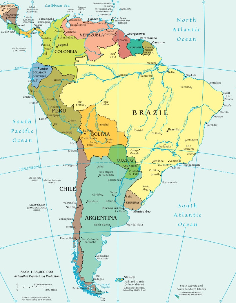 5 países da América do Sul que os brasileiros precisam conhecer