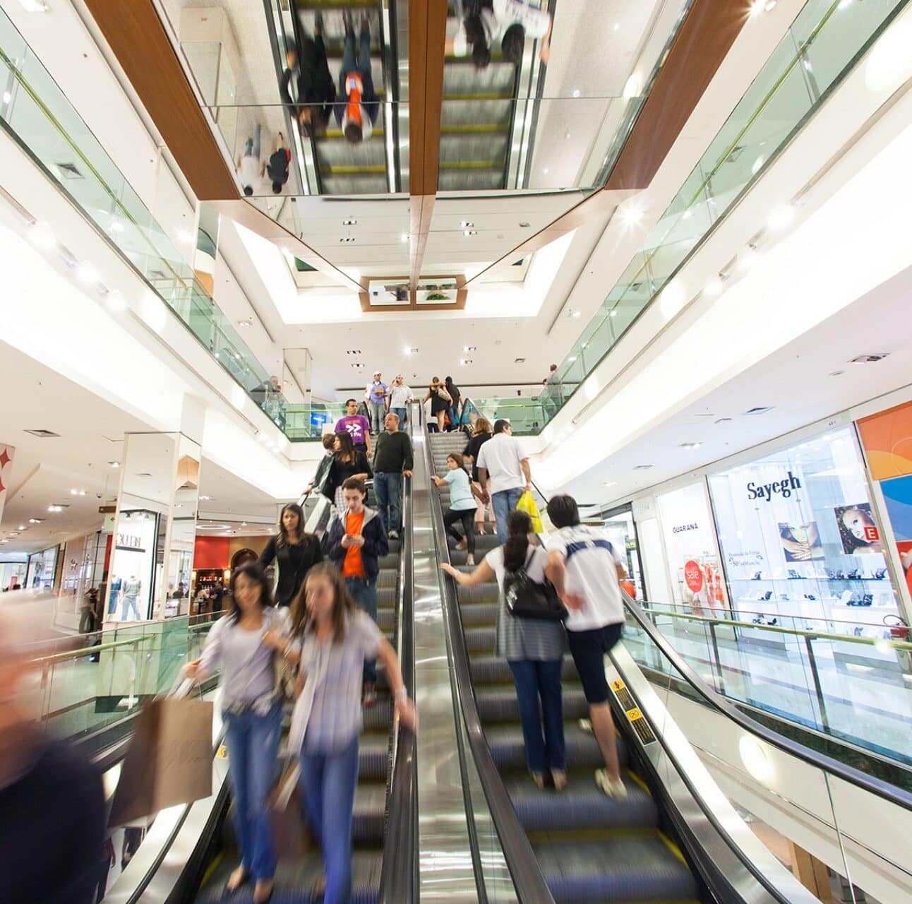As lojas de shopping que mais fecharam unidades em 2023