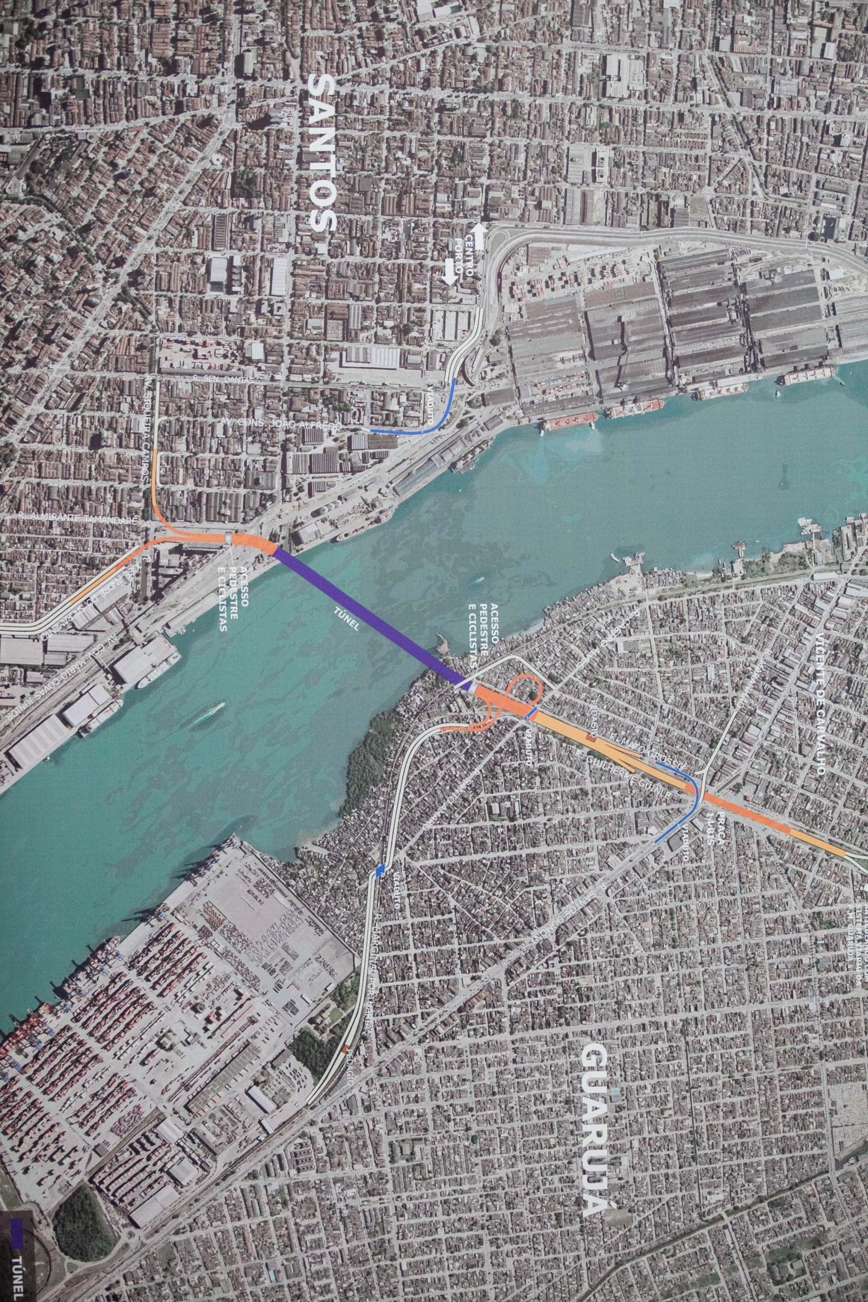 Túnel Santos-Guarujá: Primeira construção imersa na América Latina deverá custar R$5,8 bilhões