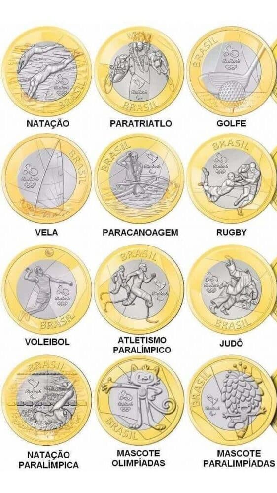 Conheça as moedas das Olimpíadas que podem valer uma fortuna