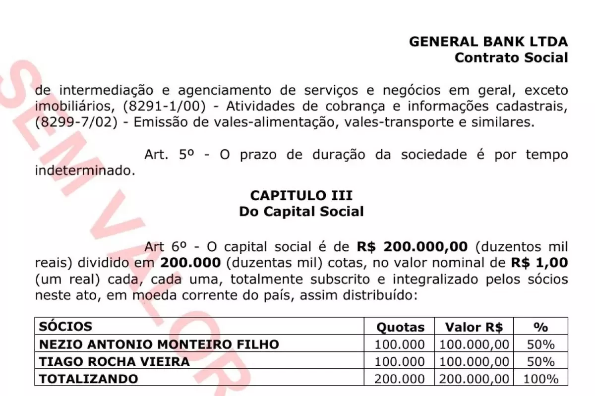 contrato social general bank