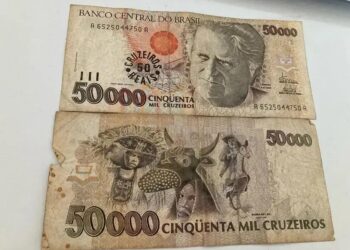 Nota de 500 cruzeiros vale quanto atualmente?