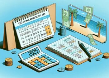 Como calcular 1/3 de férias em 2025