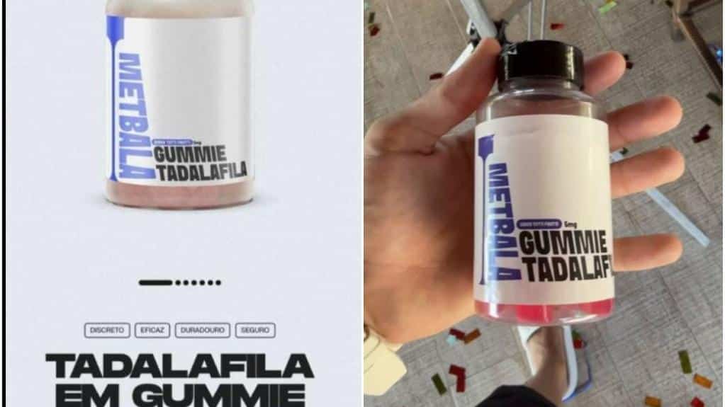 Bala gummy à base de tadalafila é proibida pela Anvisa 1 3 1